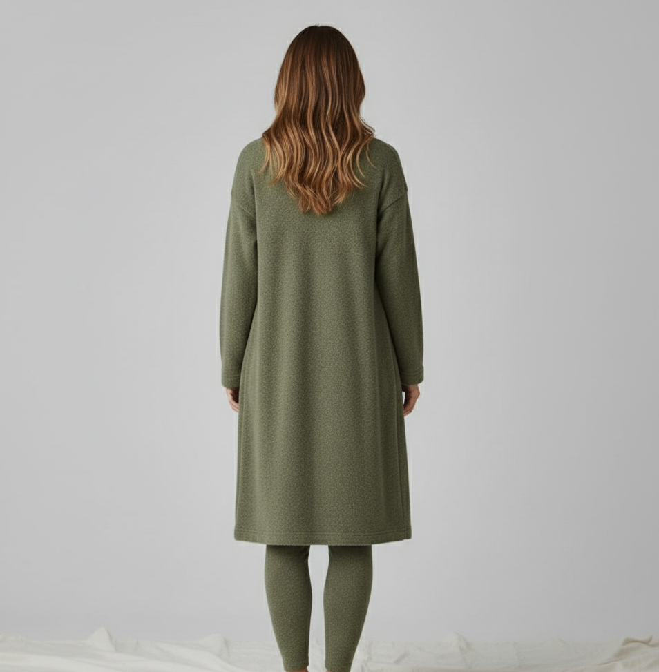 Calm Knit Set - Olive