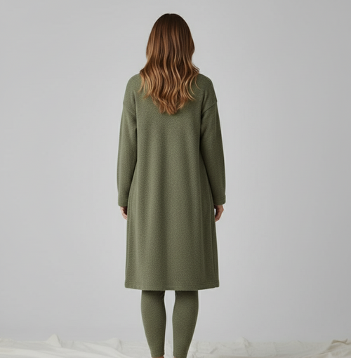 Calm Knit Set - Olive
