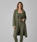 Calm Knit Set - Olive